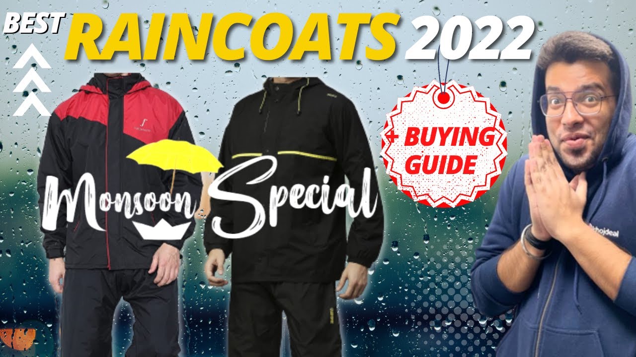 Best Raincoat For Men In India 2022 🔥 Top 5 Rain Jackets for Bikers 🔥