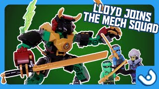 LLOYD MECH! LEGO Ninjago Dragons Rising 2024 Lloyd's Elemental Power Mech 71817 EARLY Review