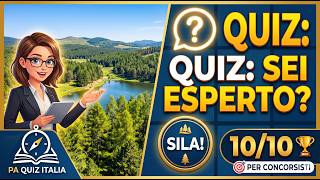 Quanto conosci davvero la Sila? 🏔️ Sfida di cultura generale (Difficile!)