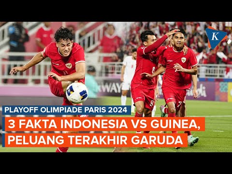 3 Fakta Timnas Indonesia Vs Guinea, Laga Hidup Mati Lolos Olimpiade