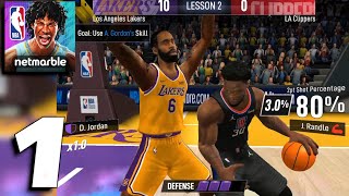 NBA Ball Stars: Play with your Favorite NBA Stars - Gameplay Part 1 Toturial (Android, iOS) screenshot 5