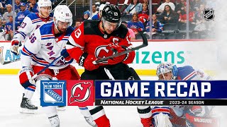 Rangers v. Devils — Game 3 Recap (4/22/2023) : r/rangers