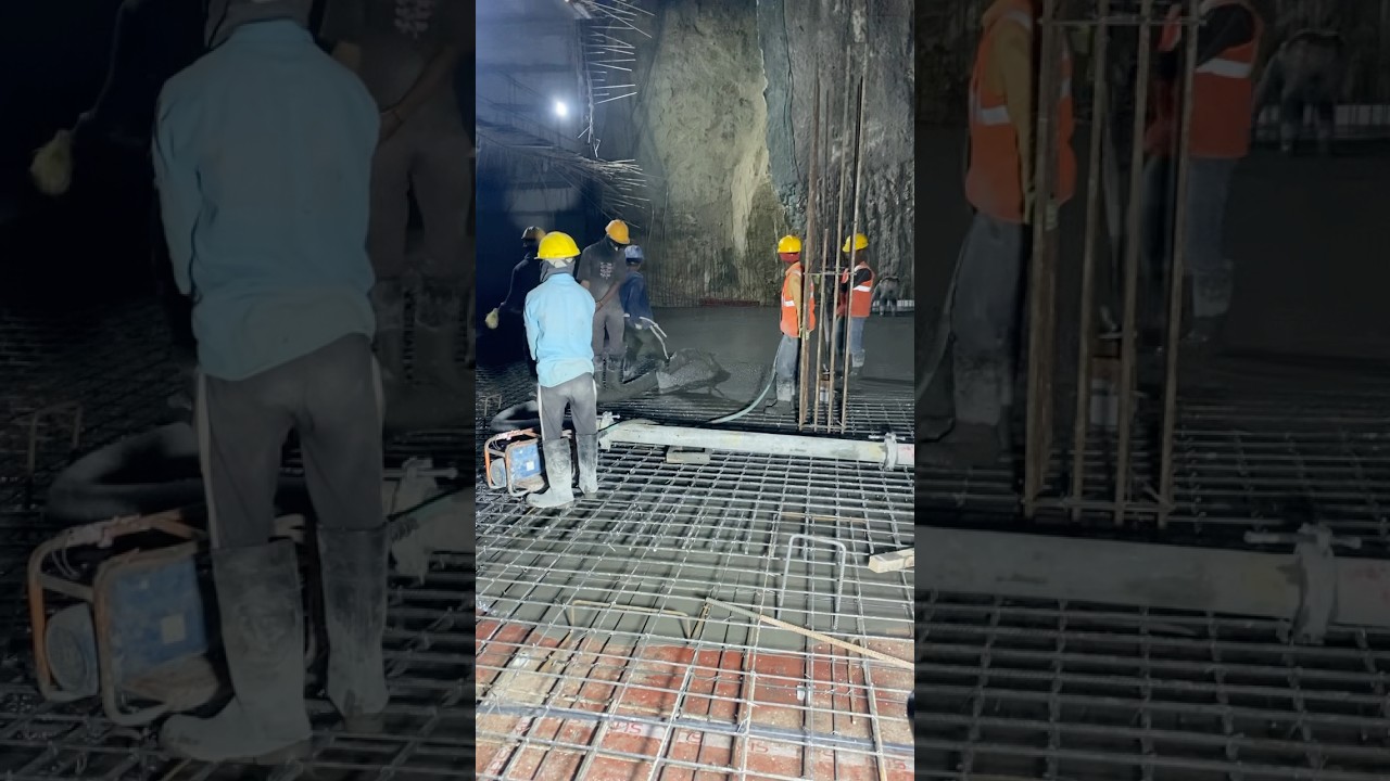 M50 GRADE || slab casting started work 