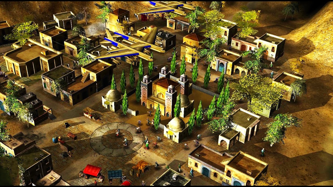 GLA Calls For Jihad After US Bombed an Entire Village & Took All The Oil |C&C General ZH Mission Map