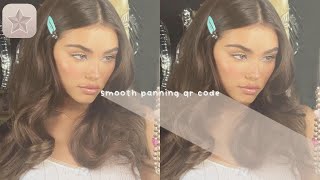 smooth panning qr code | video star