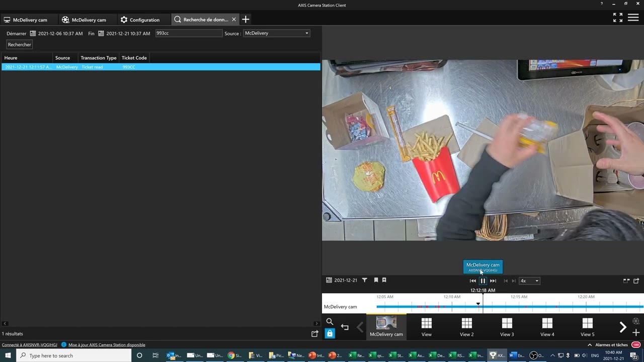 Vaxtor Optical Character Recognition (OCR) in Action at a Canadian McDonald's