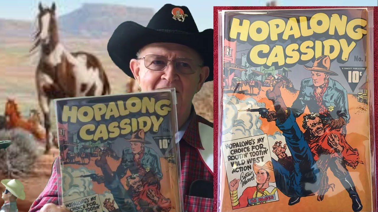 Kid Colt, a scarce comic, and other line drawn westerns