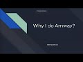 Why I joined Amway (Game Developer)​ - Alex Yaowen Lai [YES#7 : Oct30, 2021]