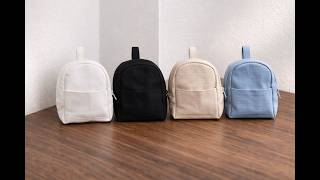 DIY Mini Backpack Sewing Tutorial ✂️ Easy & Beginner Friendly