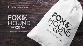 Bosk Hand Font Gallery