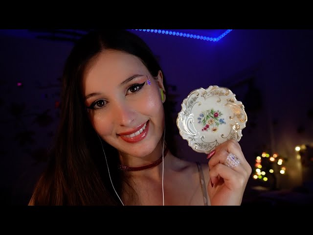 ASMR - trigger assiette porcelaine ! 🍽️​✨​