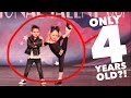 4 YEAR OLDS PERFORMING UNREAL DANCE ROUTINE! AMAZING!!