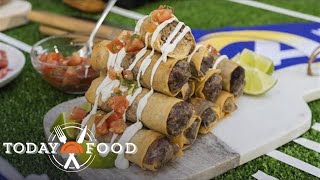 Step Up Game Day With Chicken Riggies, Cheesesteak Spring Rolls