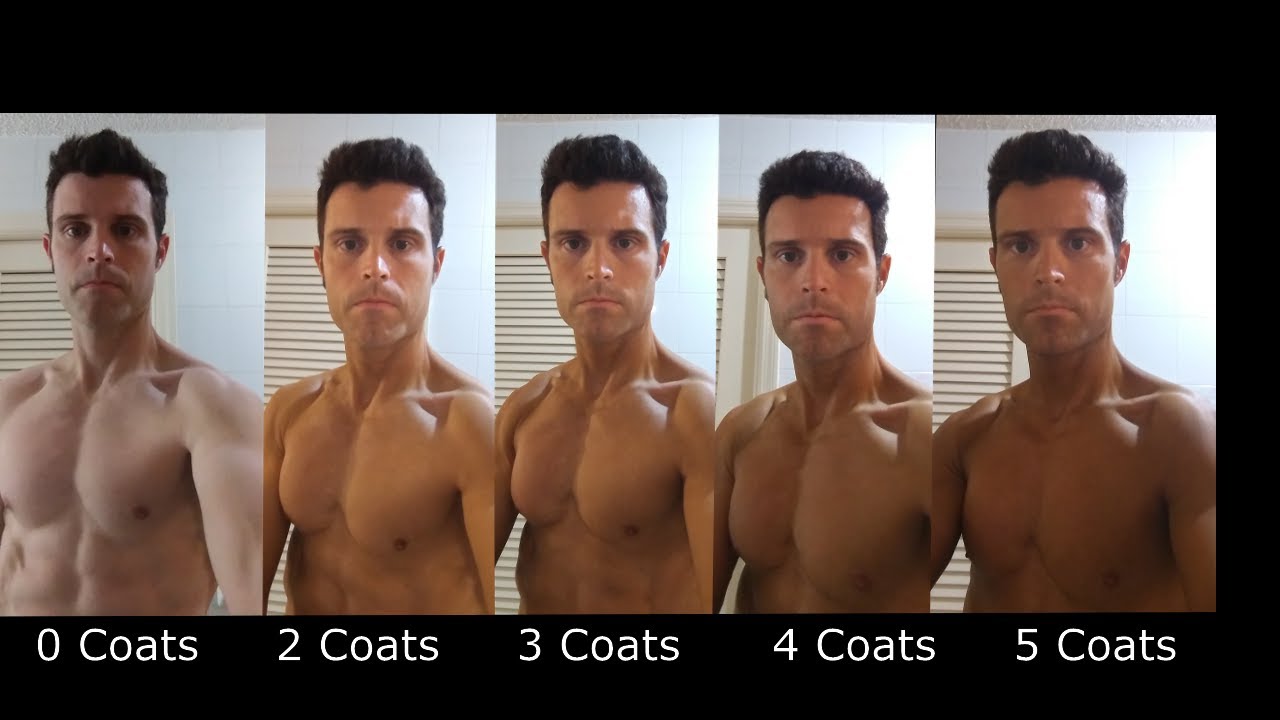 Natural Bodybuilding Show Tanning with Pro Tan