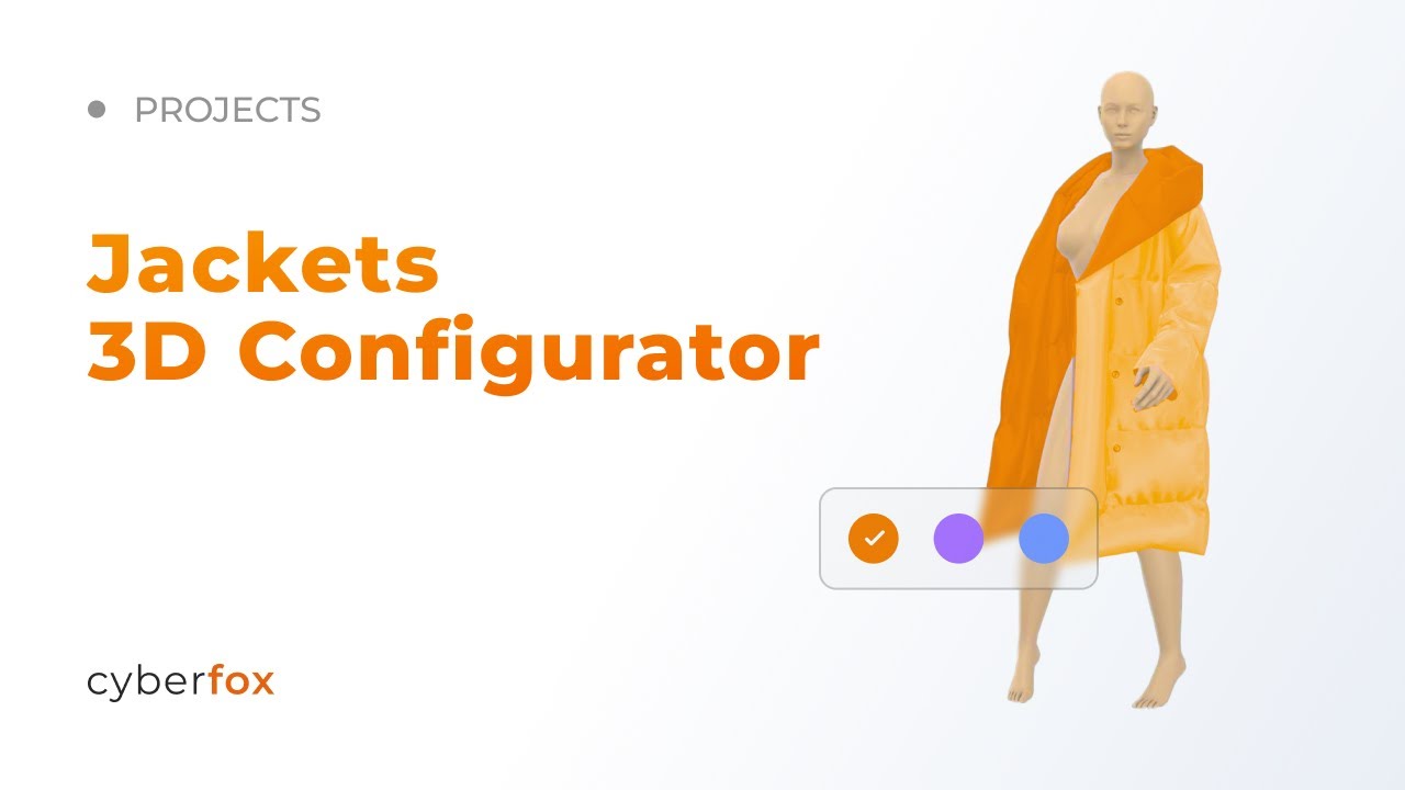 Jackets 3D Configurator | Web3D | CyberFox Agency