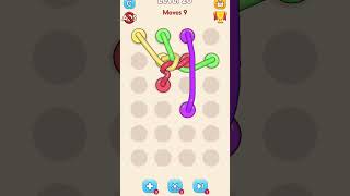 tangle rope level 20 gameplay walk through #shorts #viral #tanglerope