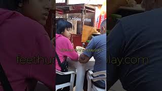 Candid Feet In Public Natural Soles & Barefoot Moments Compilation