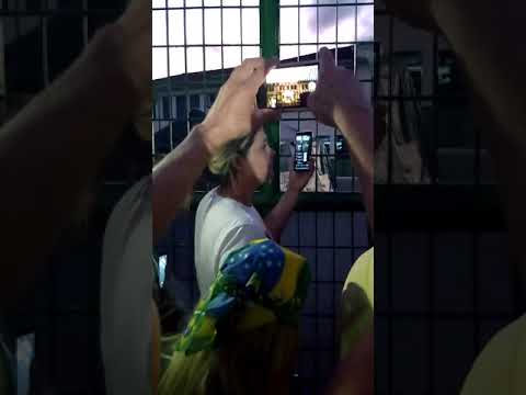 Manifestação em frente