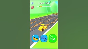 Shape shifting2 game level #1226    hyper casual game #shapeshifting  #gameplay #gaming #shortvideo