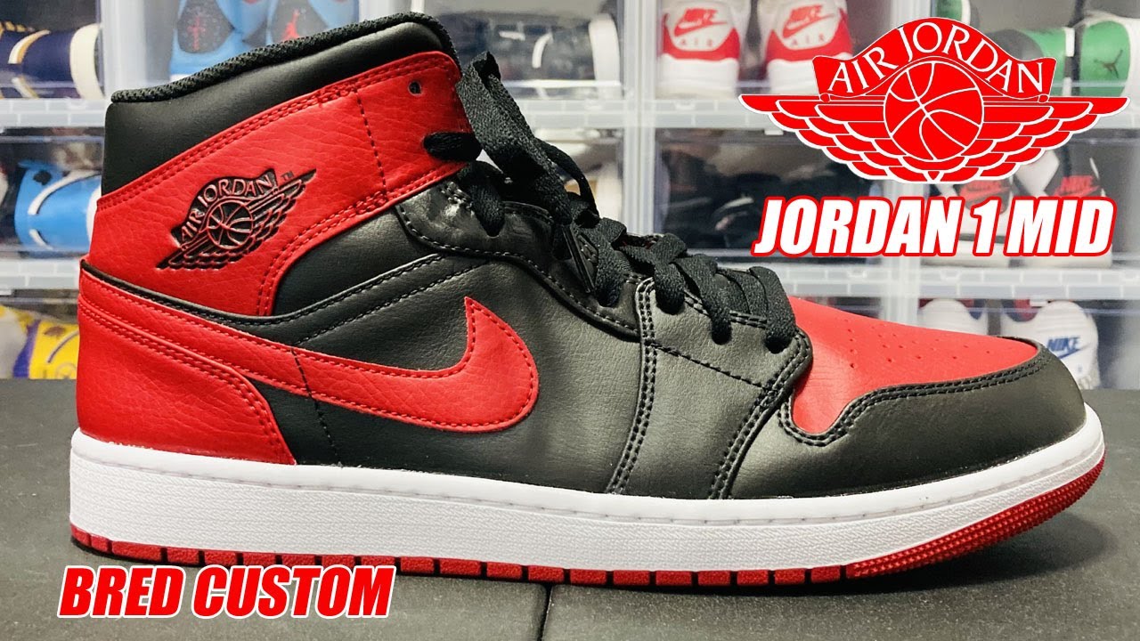 custom painted air jordan 1 mid