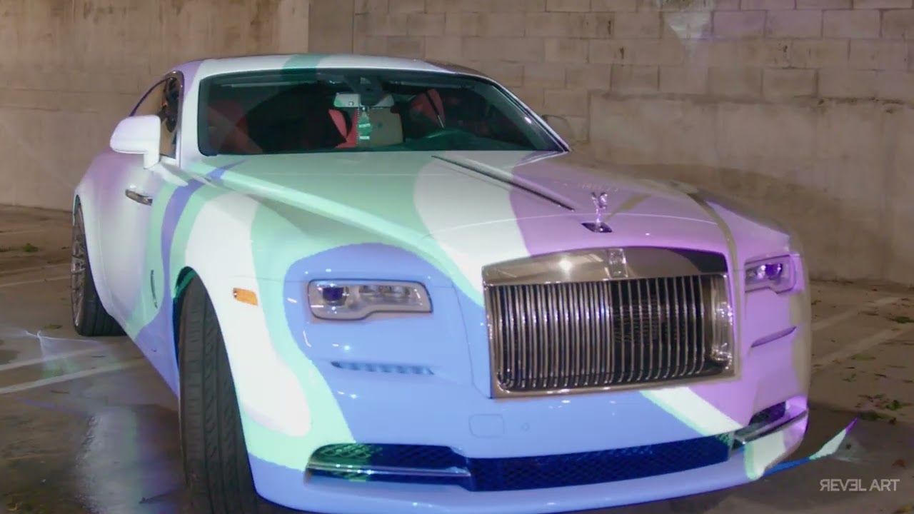 FIRST EVER COLOR CHANGING ROLLS ROYCE