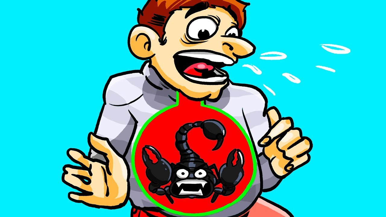 Co się stanie, jeśli połkniesz skorpiona