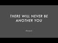 THERE WILL NEVER BE ANOTHER YOU chord progression - Backing Track (no piano)