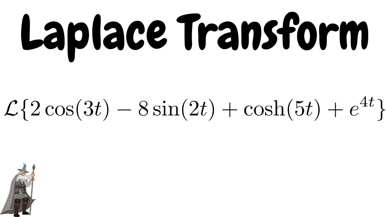 Finding the Laplace Transform of f(t) = 2cos(3t) - 8sin(2t) + cosh(5t) + e^(4t)