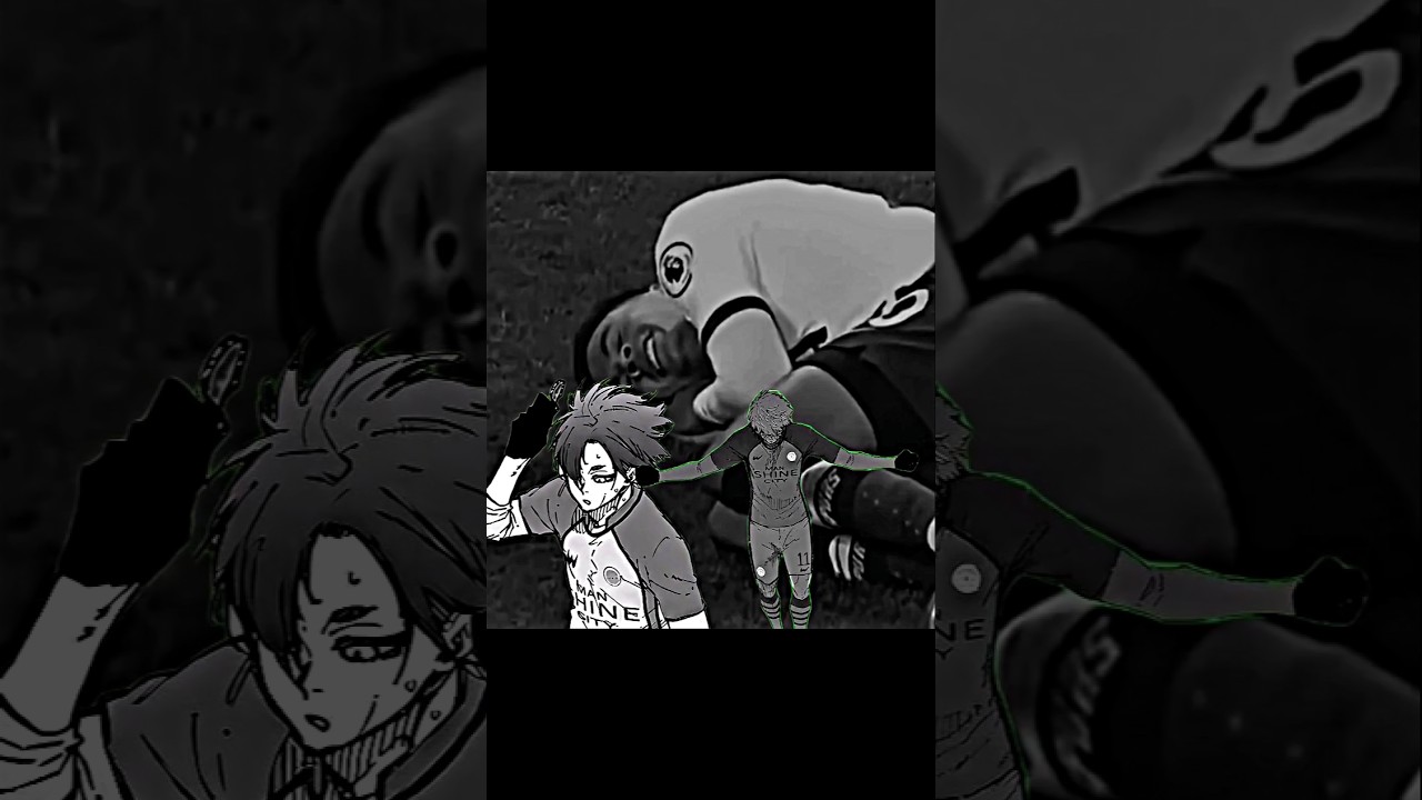 Blue lock characters shots in real life 