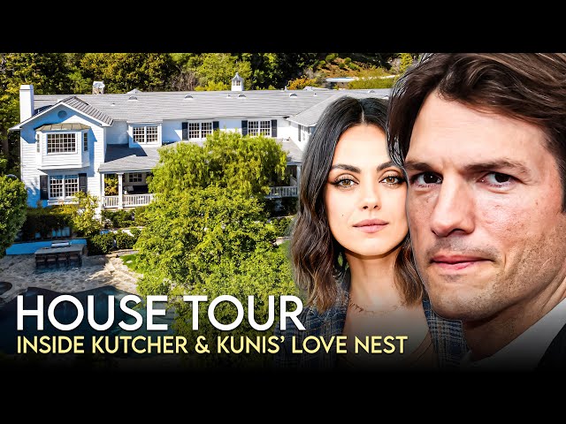 Ashton Kutcher & Mila Kunis | House Tour | $30 Million Los Angeles Mansion & More