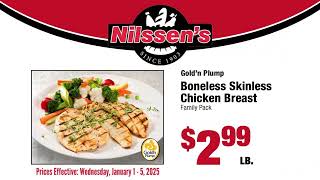 Nilssen's Foods Weekly Ad 1.1-1.5.25