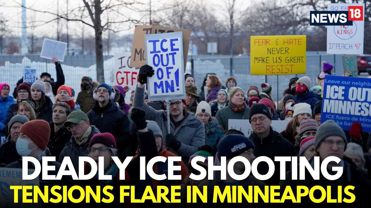 LIVE | Leave Minnesota, Protestors Demand Withdrawal Of ICE Agents Post Minneapolis Shooting | N18G