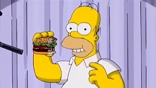 Burger King with The Simpson's - TV Ads (2007)