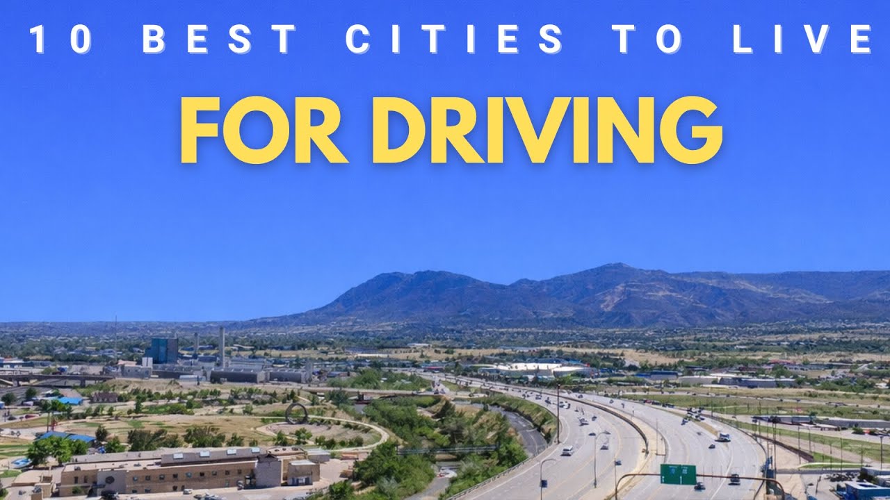 Топ-10 лучших городов США для вождения и жизни в 2026 и 2027 годах