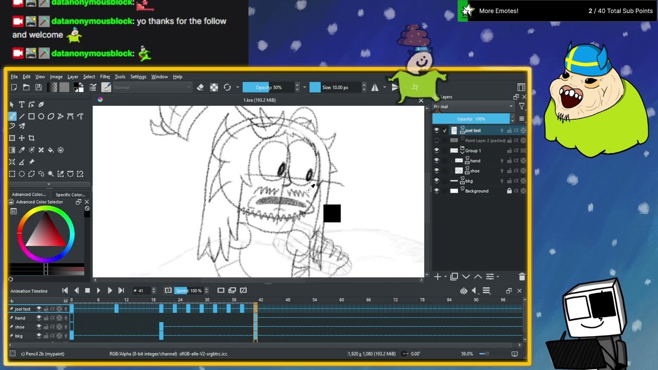 Working On A Signal Simulator Animation Collab Scene (Part 3) | Art Stream 52