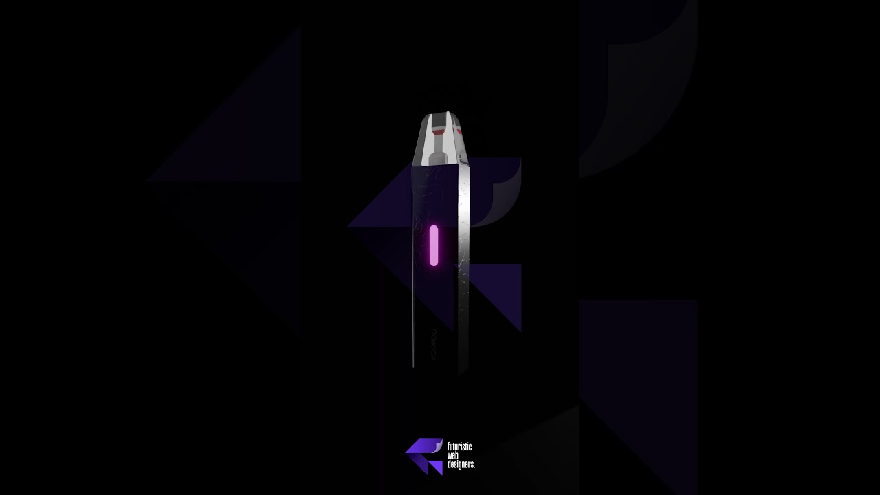 Revolutionizing Vaping: 3D Vape Design for Voopoo by Futuristic Web