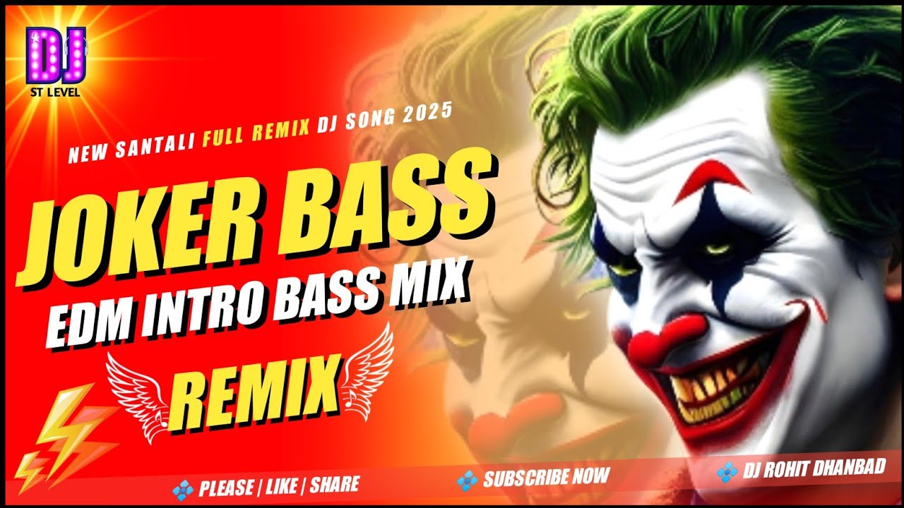 JOKER BASS EDM INTRO BASS MIX🔥