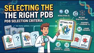 How to select a PDB for protein with multiple PDB entries | PDB selection criteria
