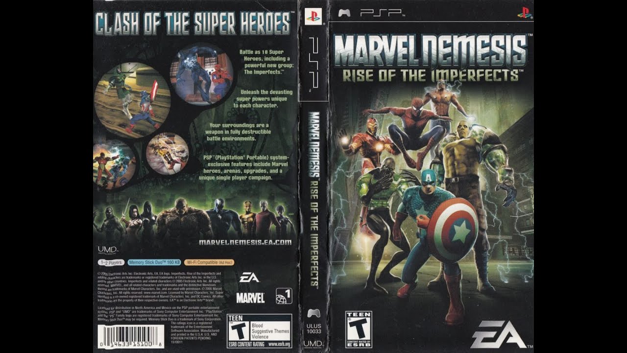 Marvel Nemesis: Rise of the Imperfects 2005 - Longplay Full Gameplay Walkthrough No Commentary