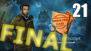 Unsolved Case 2: Murderous Script CE [21] Let's Play Walkthrough - FINAL ENDING - Part 21