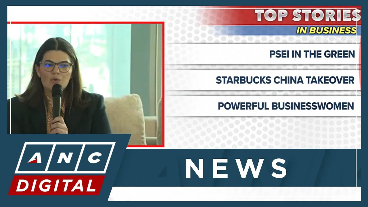 Top stories in business (Nov. 4): PSEi bounces back, Filipinos in Forbes Asia's 2025 Power list |ANC