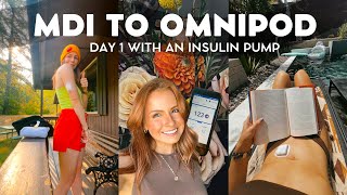 Putting On An Omnipod Insulin Pump For The First Time