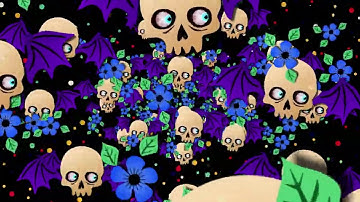 Skull Background 4K VJ Loop Video | No Copyright Motion Loop Background Video