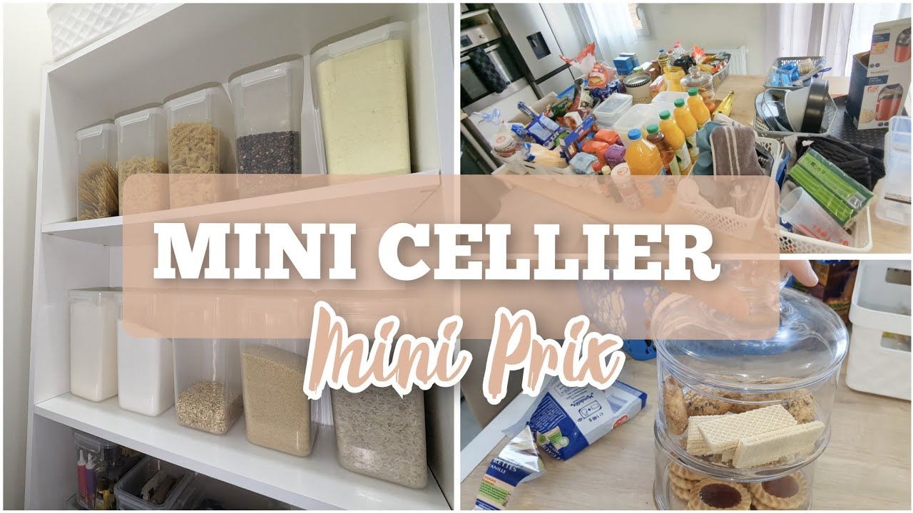 🛠️ MINI CELLIER || MINI PRIX || GARDE MANGER // ORGANISE TA CUISINE ||