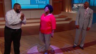 Father/daughter beat box masters! || STEVE HARVEY
