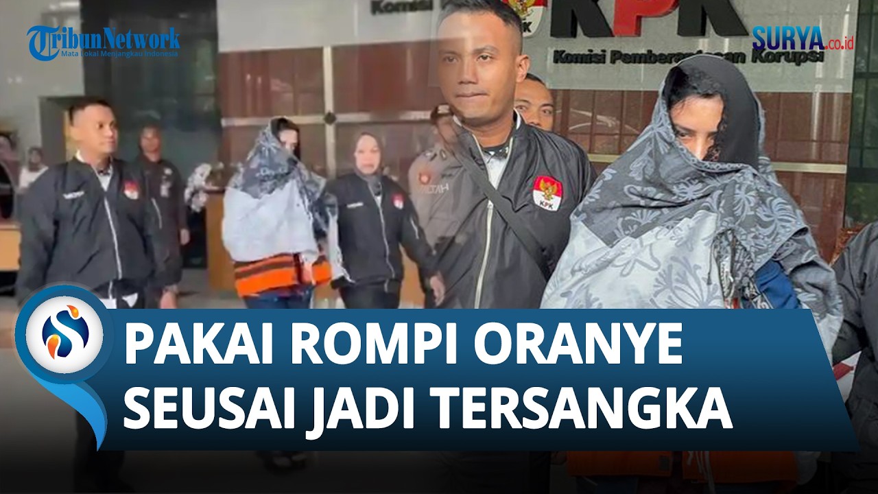 Penampakan Bupati Pekalongan Kenakan Rompi Oranye, Ngaku Bersama Gubernur Jateng saat Ditangkap KPK