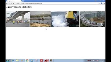 Make A Simple LightBox Using Jquery