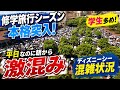 【速報】 修学旅行生が大量で平日ディズニー完全終了⁉️今日のディズニーリゾート1周の旅【2026.5.18】