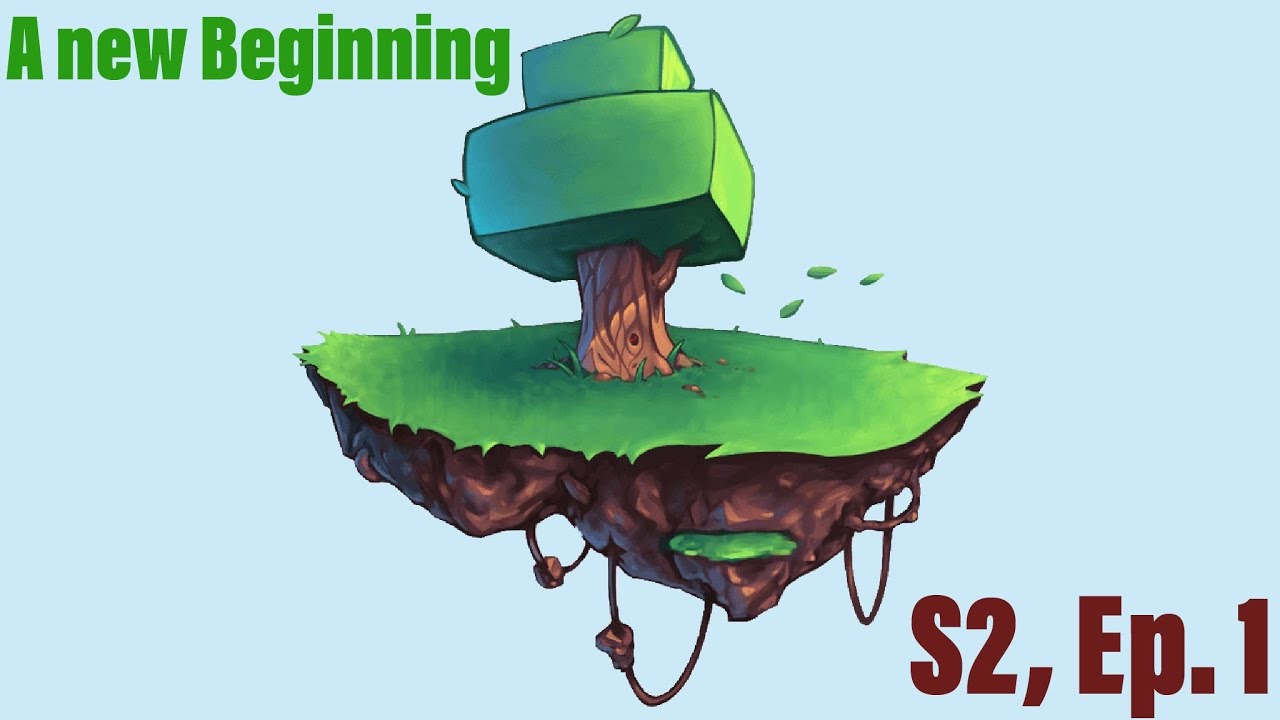 Skyblock S2 Ep. 1 A new Beginning (Paper Minecraft) YouTube