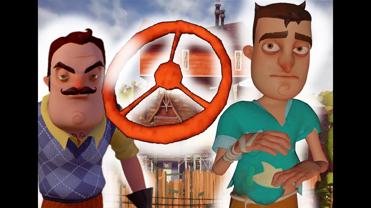 červený volant? Hello neighbor  #2